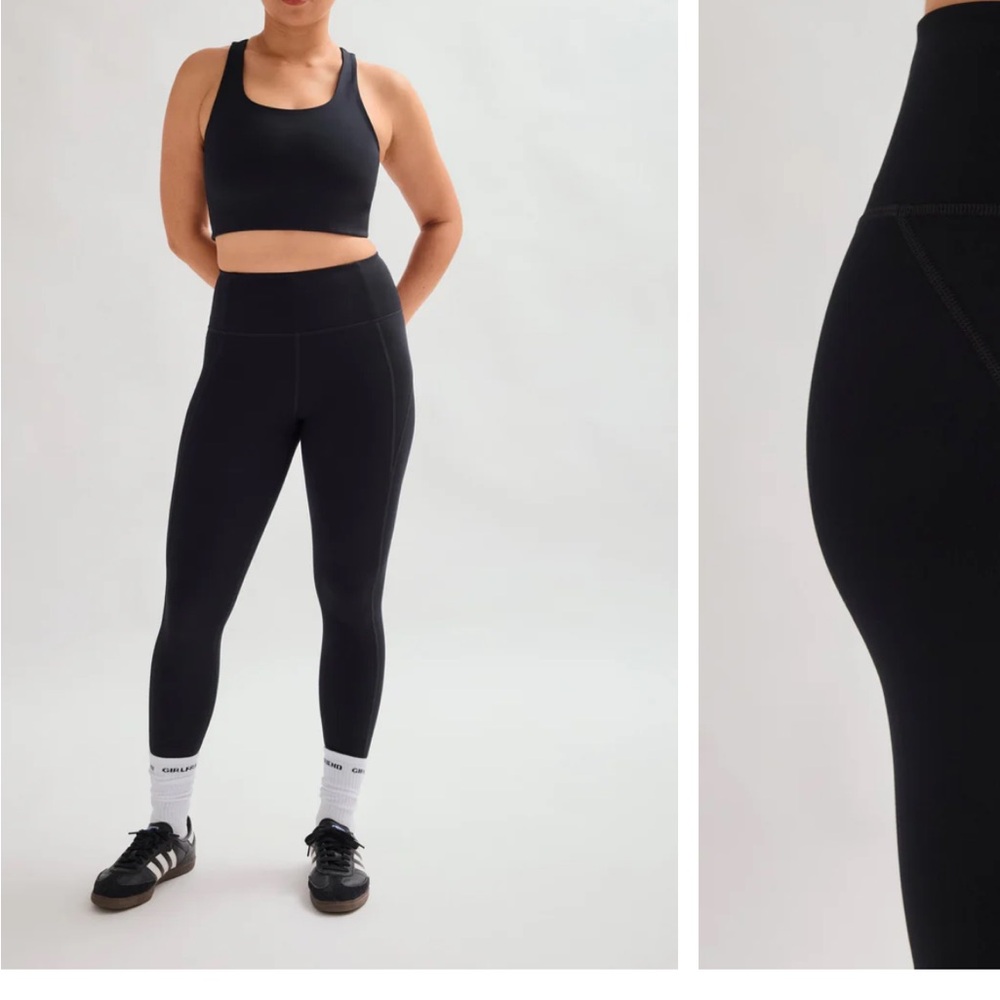 Girlfriend Collective Black Leggings